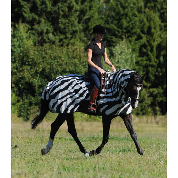 Bucas Buzz-Off Zebra ridedækken