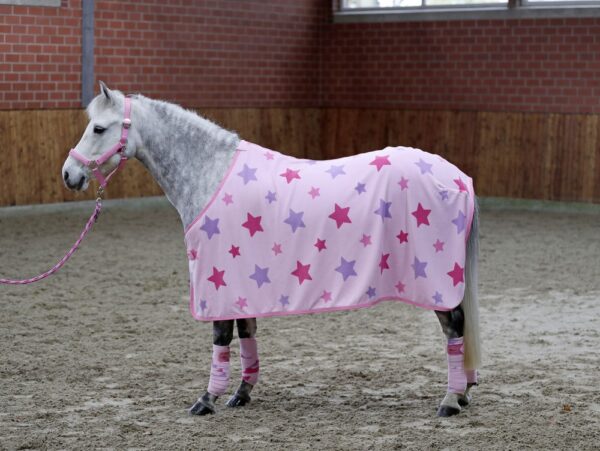 Covalliero Lilli Starlight Fleece Tæppe Pink