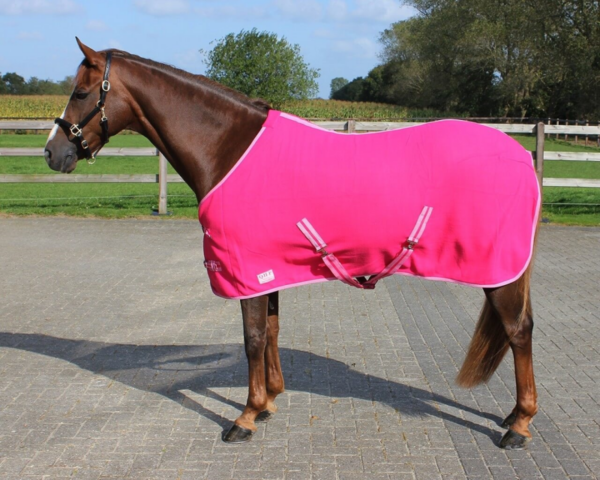 QHP Fleece dækken | Pink