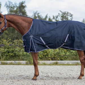 QHP Luxery Turnout, 300 gram - 125 cm. - NAVY