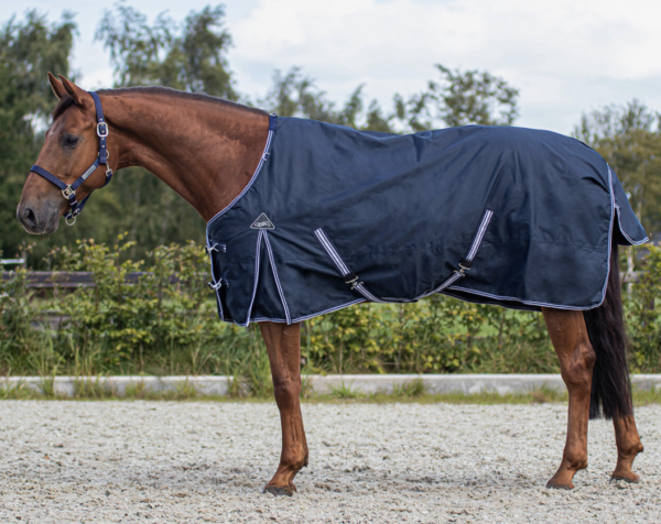 QHP Luxery Turnout, 300 gram - 135 cm. - NAVY