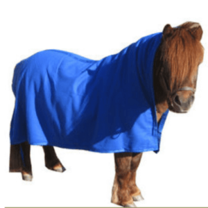 Wahlsten Pony Fleece Cooler - blå - Pony (105-115cm)