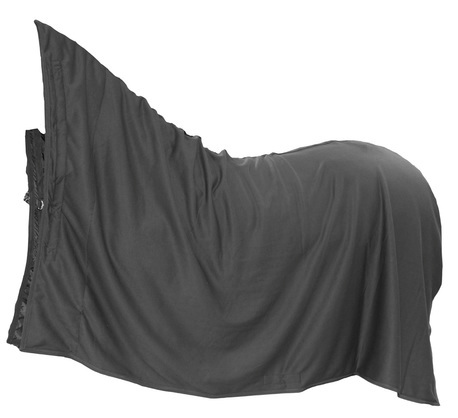 Wahlsten Pony Fleece Cooler - sort - Pony (105-115cm)