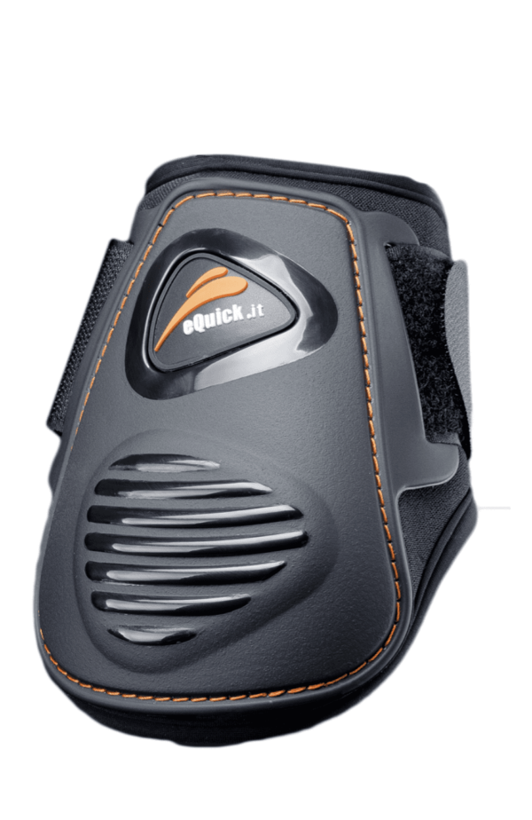 eQuick eLight Velcro, bagben - SORT